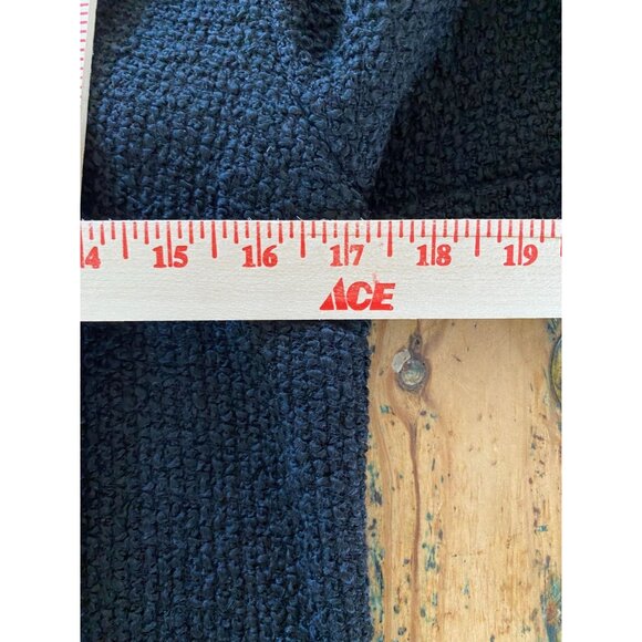 Zara Woman Black Bow-Accent Textured Short Sleeve Dress Size S Acrylic - Picture 6 of 8